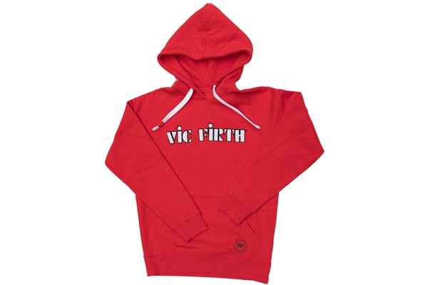 Vic Firth - VAHD0011 RED PULLOVER HOODIE SMALL