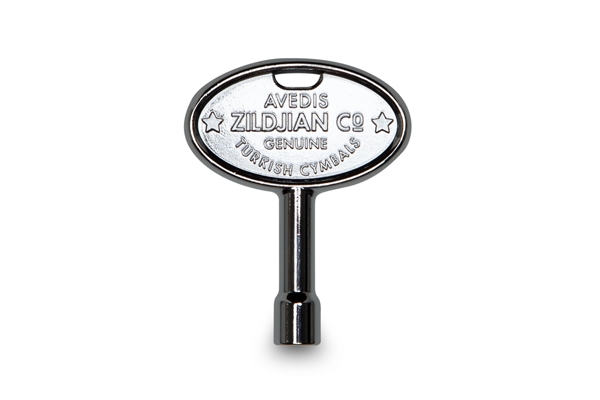 Zildjian - ZKEY - Chrome Drum Key With Trademark