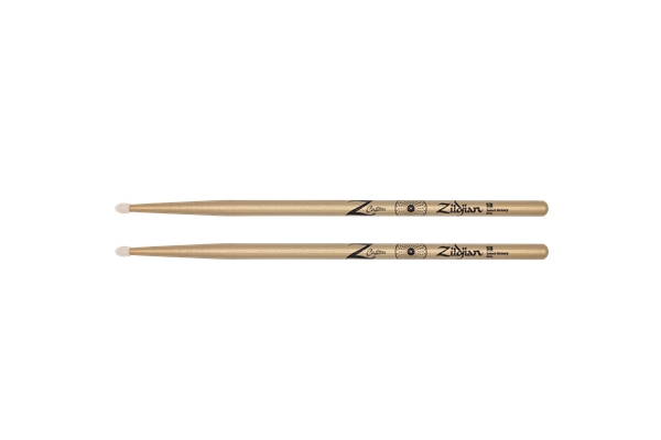 Zildjian - Z Custom LE Drumstick Collection 5B Gold Chroma, Nylon Tip