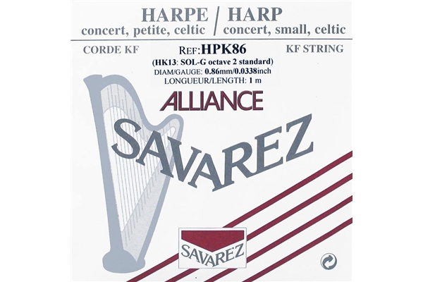 Savarez - HPK86 Ottava 2, Nota SOL (0.86 mm)