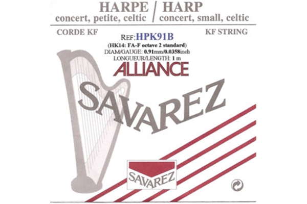 Savarez - HPK91B Ottava 2, Nota FA (0.91 mm)