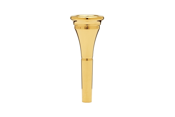 Denis Wick - Bocchino Corno Francese wide rim CLASSIC Gold Plated 4885-4