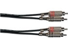 Yellow Cable - K04-1 Cavo Segnale 2x RCA Maschio/2x RCA Maschio 1 m Yellow Cable - K04-1 Cavo Segnale 2x RCA Maschio/2x RCA Maschio 1 m