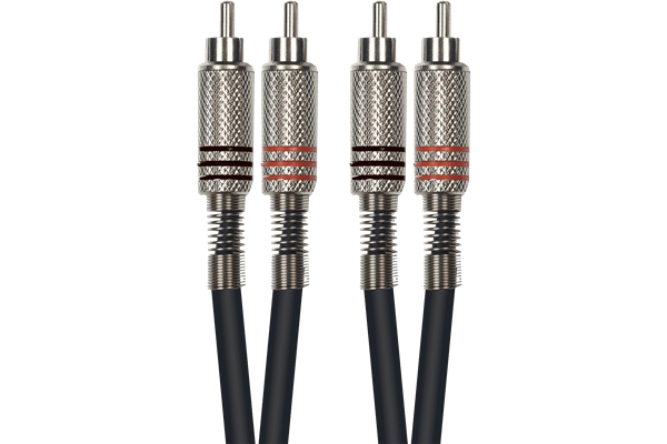Yellow Cable - K04-6 Cavo Segnale 2x RCA Maschio/2x RCA Maschio 6 m