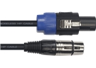 Yellow Cable - HP9XS Cavo di Potenza Speakon/XLR Femmina 9 m Yellow Cable - HP9XS Cavo di Potenza Speakon/XLR Femmina 9 m