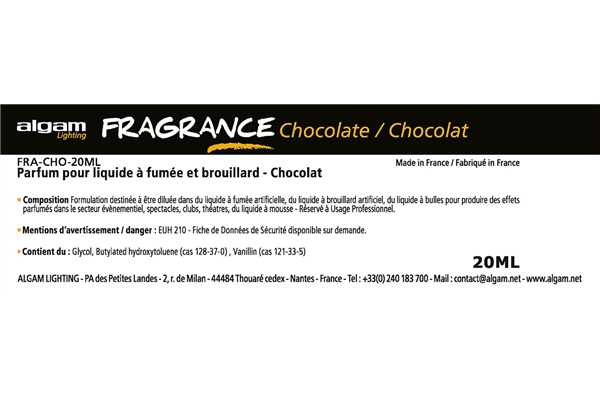 Algam Lighting - FRA-CHO-20ML Profumo per Liquido del Fumo 20ml Cioccolato