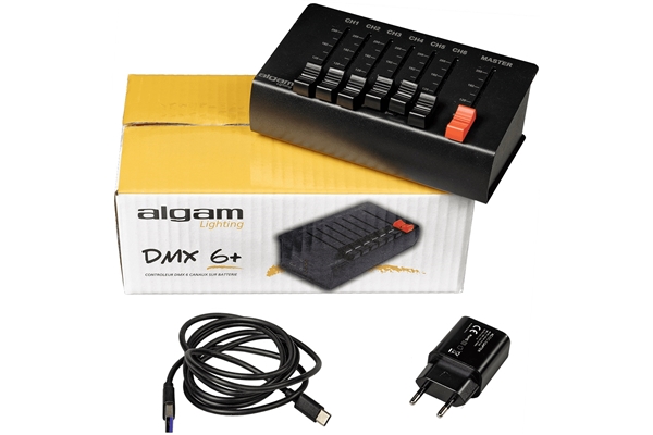 Algam Lighting - DMX 6+ Controller DMX 6 Canali