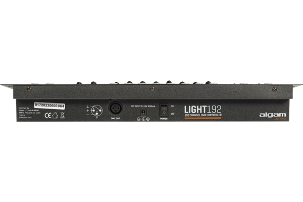 Algam Lighting - LIGHT 192 Console DMX 192 Canali