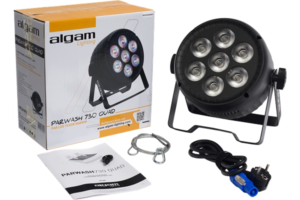 Algam Lighting - PARWASH730-QUAD LED 7x30W RGBWW