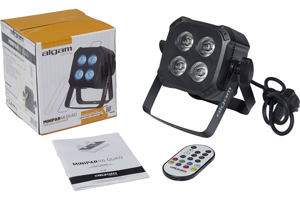 Algam Lighting - MINIPAR-46-QUAD Led 4x6W RGBW