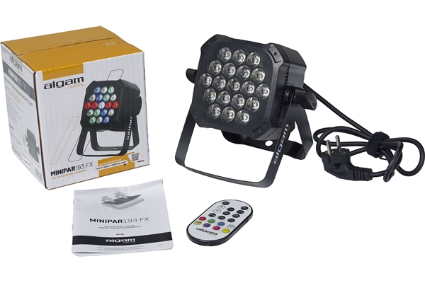 Algam Lighting MINIPAR-193-FX Led 18x1W + 1x3W RGB