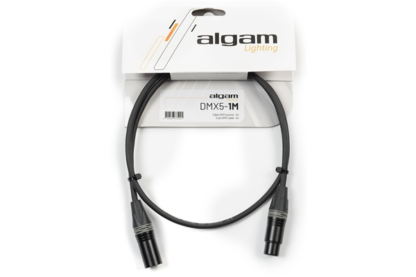 Algam Lighting - DMX5-1M Cavo DMX 5 Poli 1 mt