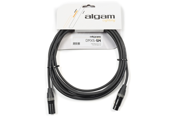 Algam Lighting - DMX5-5M Cavo DMX 5 Poli 5 mt