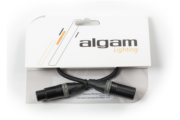 Algam Lighting - ADAPT-XLR-M3F5 Adattatore DMX 3/5 Poli