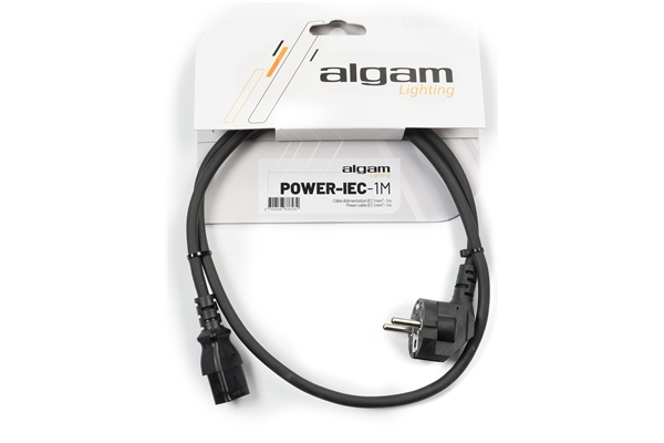 Algam Lighting - POWER-IEC-1M Cavo Alimentazione CE/VDE