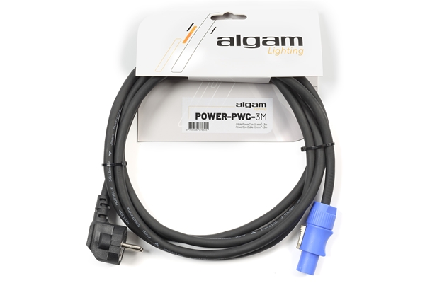 Algam Lighting POWER-PWC-3M Cavo Alimentazione CE/PowerCon