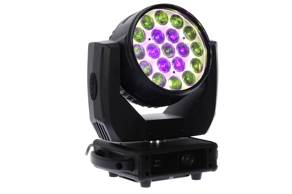 Algam Lighting - MW19x15ZX WASH Testa Mobile LED 19x15W