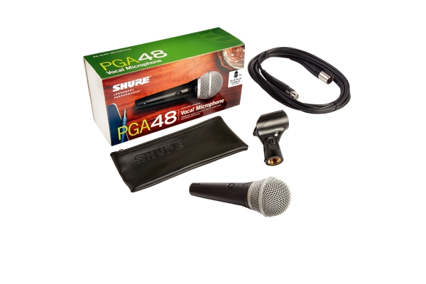 Shure - PGA48-XLR Microfono dinamico cardiode