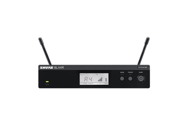 Shure - BLX14RE-MX53 Sistema wireless BLX4RE, BLX1, MX153T-O-TQG. (M17)