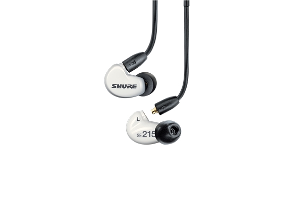 Shure - SE215DYWH+UNI-EFS AONIC 215 Auricolari colore bianco