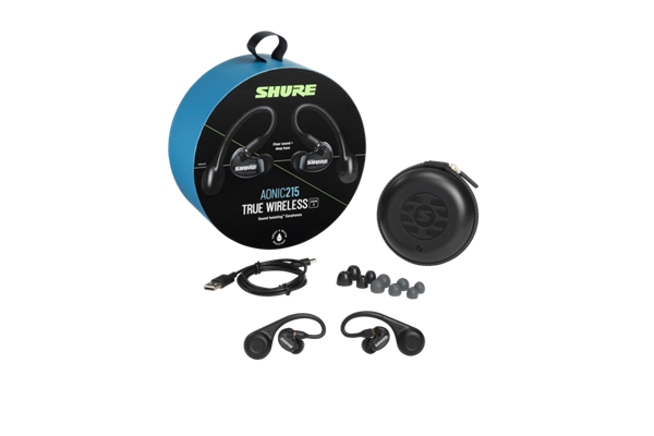 Shure - SE21DYBK+TW2-EFS AONIC 215 2a Gen Auricolari Bluetooth 5