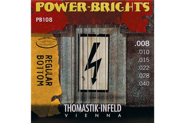 Thomastik - Power-Brights PB108 set chitarra elettrica