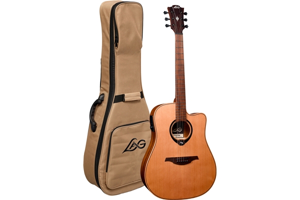 Lag - HyVibe 10 HV10DCE Chitarra Acustica Smart Dreadnought Cutaway