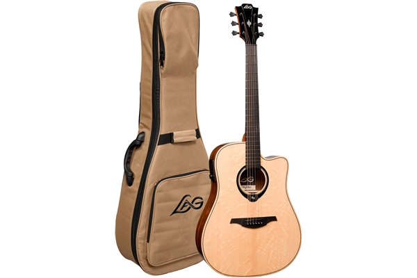 Lag - HyVibe 30 HV30DCE Chitarra Acustica Smart Dreadnought Cutaway