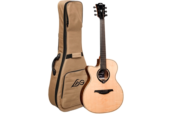 Lag - HyVibe 30 HV30-L-ACE Chitarra Acustica Smart Auditorium Cutaway Mancina