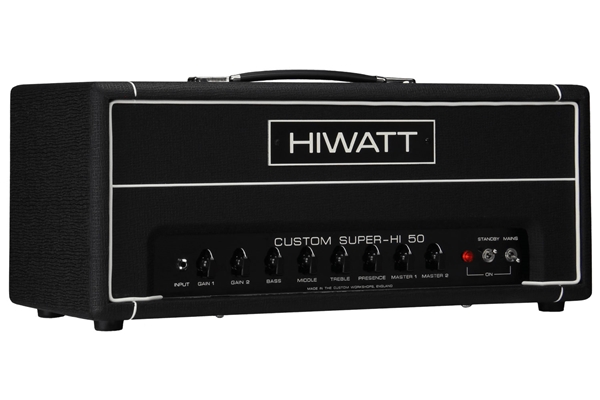 Hiwatt - Super-Hi 50 Head testata valvolare 50 W