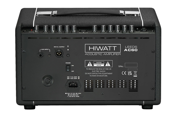 Hiwatt - Leeds AC60 Combo per chitarra acustica 1x8 60 W