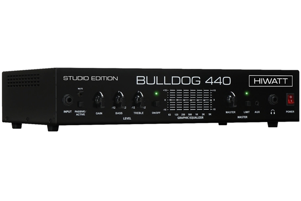 Hiwatt - Bulldog 440 Studio testata per basso 440 W versione studio