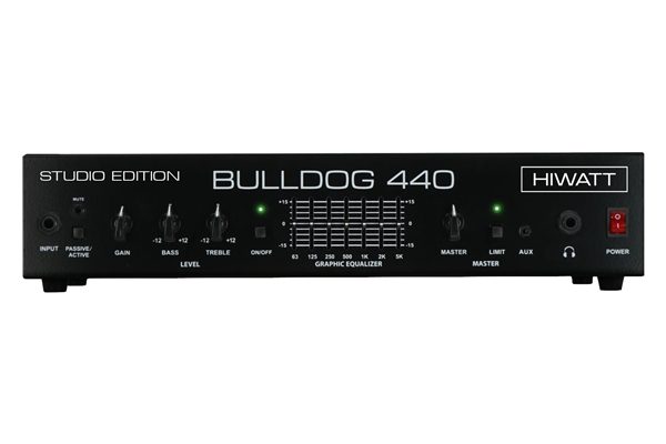 Hiwatt Bulldog 440 Studio testata per basso 440 W versione studio