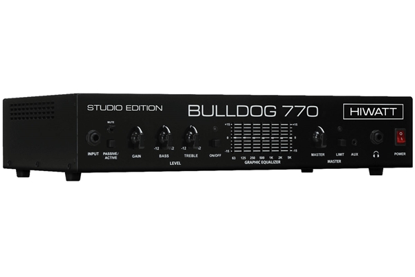 Hiwatt - Bulldog 770 Studio testata per basso 770 W versione studio