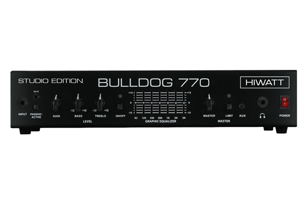 Hiwatt Bulldog 770 Studio testata per basso 770 W versione studio