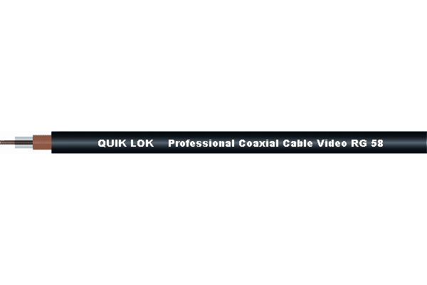 Quik Lok - CM/858 BK Cavo per collegamenti video