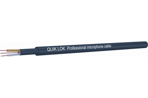 Quik Lok - CM/675 BK Cavo microfonico in bobina