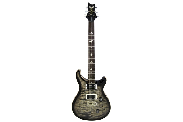 PRS - Custom 24 10Top Birds Tremolo 5 vie Charcoal Burst, Pattern Thin 85/15