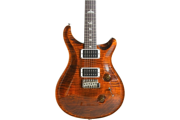 PRS Custom 24 10Top Birds Tremolo 5 vie Orange Tiger Pattern Thin 85/15