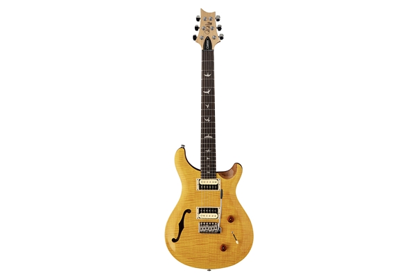 PRS - SE Custom 22 Semi-Hollow Violin Top Santana Yellow 2023
