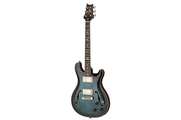 PRS - SE Hollowbody II Piezo Peacok Blue SmokeBurst