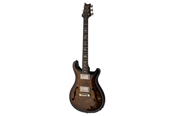 PRS - Hollowbody II Piezo Black Gold Wraparound Burst 2024