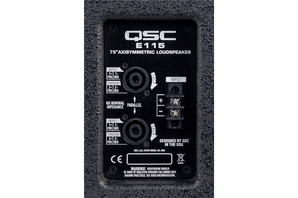 QSC Pro Audio - E115-BK