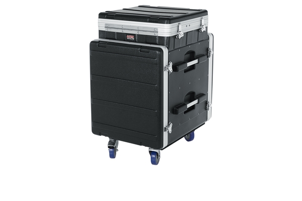 Gator Cases - GRC-10X12 PU Rack audio 10U top, 12U laterale