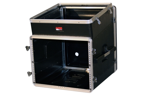 Gator Cases - GRC-10X8 Rack audio 10U top, 8U laterale