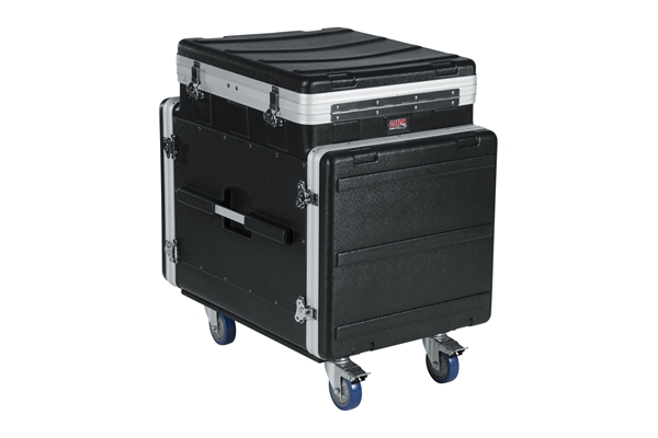 Gator Cases - GRC-12X10 PU Rack audio 12U top, 10U laterale