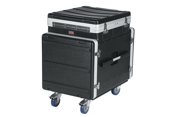 Gator Cases - GRC-12X10 PU Rack audio 12U top, 10U laterale