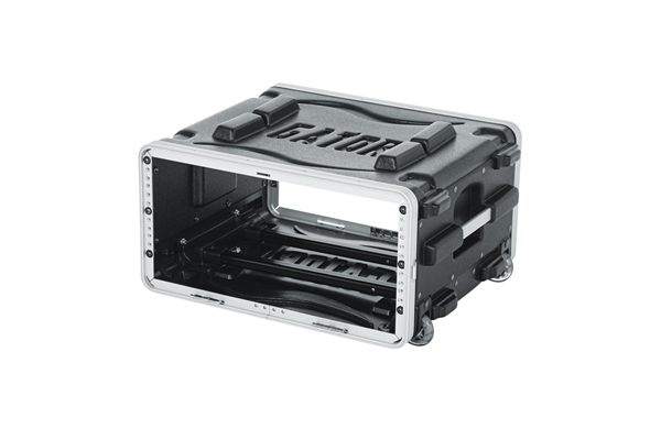 Gator Cases - GRR-4L Custodia da 4U Rack con maniglia e rotelle