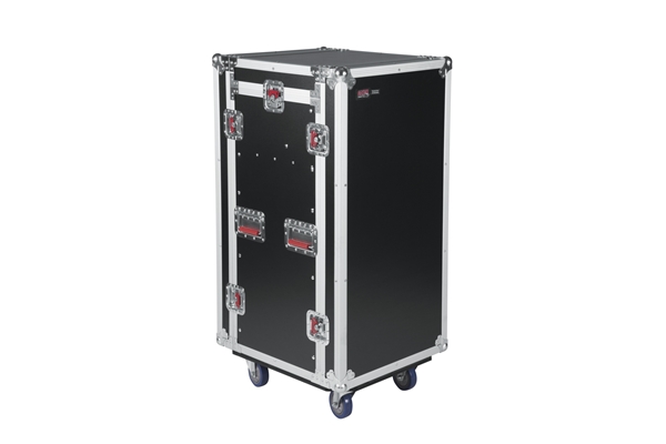 Gator Cases - G-TOUR 10X16 PU Flight Case 10U + 16U Rack