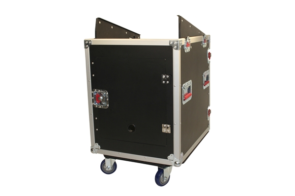 Gator Cases - G-TOUR-GRC12X12 Flight Case 12U + 12U Console Rack